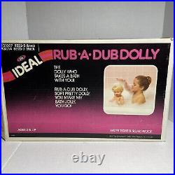 Rub-A-Dub dolly By Ideal Toy African American NIB