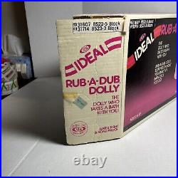 Rub-A-Dub dolly By Ideal Toy African American NIB