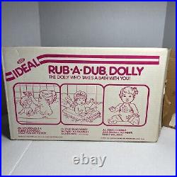 Rub-A-Dub dolly By Ideal Toy African American NIB