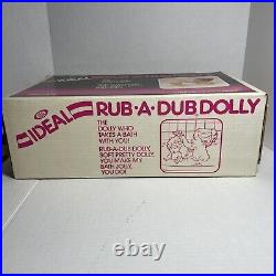 Rub-A-Dub dolly By Ideal Toy African American NIB