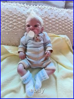 SAMANTHA GREGORY Doll Reborn Baby Creations PATRICK 8/08 Ltd Ed 92/250 Lifelike