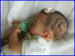 SLEEPING Reborn Doll TEAGAN by DENISE PRATT PREEMIE Baby GIRL