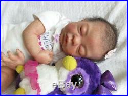 SLEEPING Reborn Doll TEAGAN by DENISE PRATT PREEMIE Baby GIRL
