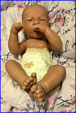 SNUGGLY BABY GIRL! Berenguer Life Like Reborn Preemie Pacifier Doll +Extras