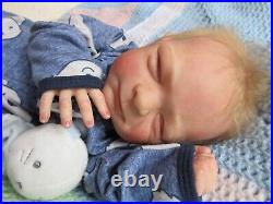 SOLD OUT Reborn Baby BOY Doll LIAM by JOANNA KAZMIERCZAK