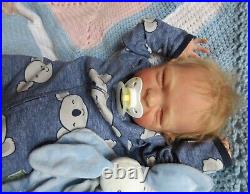 SOLD OUT Reborn Baby BOY Doll LIAM by JOANNA KAZMIERCZAK