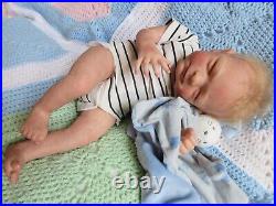 SOLD OUT Reborn Baby BOY Doll LIAM by JOANNA KAZMIERCZAK