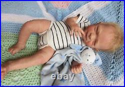 SOLD OUT Reborn Baby BOY Doll LIAM by JOANNA KAZMIERCZAK