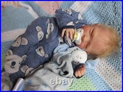 SOLD OUT Reborn Baby BOY Doll LIAM by JOANNA KAZMIERCZAK