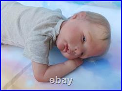 SOLE Alessandro Awake by Cassie Ann Love Reborn Baby Doll