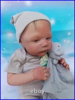 SOLE Alessandro Awake by Cassie Ann Love Reborn Baby Doll