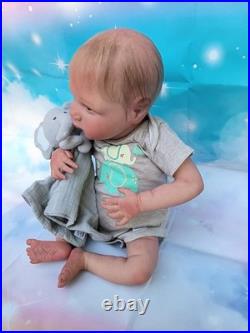 SOLE Alessandro Awake by Cassie Ann Love Reborn Baby Doll