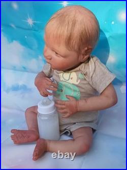 SOLE Alessandro Awake by Cassie Ann Love Reborn Baby Doll