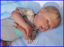 SOLE Alessandro Awake by Cassie Ann Love Reborn Baby Doll