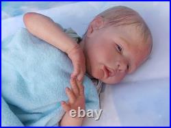 SOLE Alessandro Awake by Cassie Ann Love Reborn Baby Doll