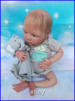 SOLE Alessandro Awake by Cassie Ann Love Reborn Baby Doll