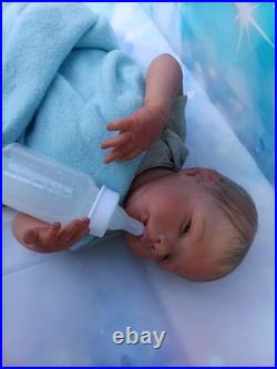 SOLE Alessandro Awake by Cassie Ann Love Reborn Baby Doll