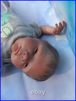 SOLE Alessandro Awake by Cassie Ann Love Reborn Baby Doll