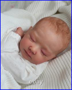 SOLE sweet reborn doll, 22 inch, 3580 grams, painted hair, magnetic pacifier