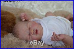 Stunning Reborn Ethan Russel Artful Babies Baby Boy Doll Tummy Plate