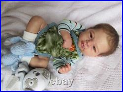 STUNNING Reborn Baby Doll ELIJAH by JOANNA KAZMIERCZAK