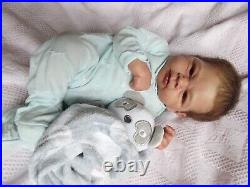 STUNNING Reborn Baby Doll ELIJAH by JOANNA KAZMIERCZAK