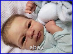 STUNNING Reborn Baby Doll ELIJAH by JOANNA KAZMIERCZAK