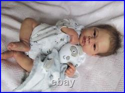 STUNNING Reborn Baby Doll ELIJAH by JOANNA KAZMIERCZAK