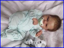 STUNNING Reborn Baby Doll ELIJAH by JOANNA KAZMIERCZAK