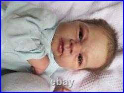 STUNNING Reborn Baby Doll ELIJAH by JOANNA KAZMIERCZAK