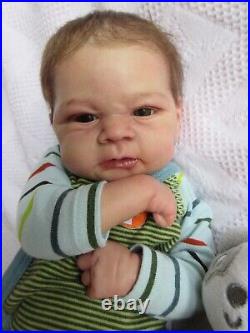 STUNNING Reborn Baby Doll ELIJAH by JOANNA KAZMIERCZAK