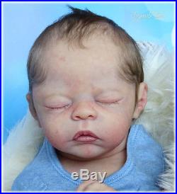 SUGAR PLUM NURSERY Reborn PROTOTYPE baby boy doll LEO by PHIL DONNELLY