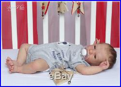 SUGAR PLUM NURSERY Reborn PROTOTYPE baby boy doll LOGAN AWAKE REALBORN