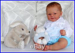 SUGAR PLUM NURSERY Reborn baby girl doll GRETA by ANDREA ARCELLO
