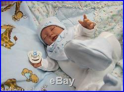 SUNBEAMBABIES NEW REBORN BABY BOY DOLL LIFELIKE FAKE REALISTIC NEWBORN