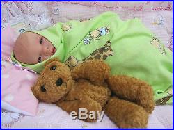 SUNBEAMBABIES REBORN FAKE BABY GIRL CHILD FRIENDLY REALISTIC DOLL FAST DELIVERY