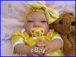 SUNBEAMBABIES REBORN FAKE BABY GIRL CHILD FRIENDLY REALISTIC DOLL FAST DELIVERY