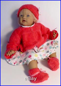 SUNNY Girl Annette Himstedt Himie Baby DOLL 2001 21 Vinyl+Cloth Doll withBox/Tag