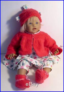 SUNNY Girl Annette Himstedt Himie Baby DOLL 2001 21 Vinyl+Cloth Doll withBox/Tag