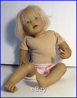 SUNNY Girl Annette Himstedt Himie Baby DOLL 2001 21 Vinyl+Cloth Doll withBox/Tag