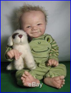 Sandy Faber James Reborn Baby Boy Doll 18 Tall By Lynn Katsaris Pumpkin Patch