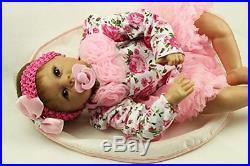 SanyDoll Reborn Baby Doll Soft Silicone 22inch 55cm Magnetic Lovely Lif