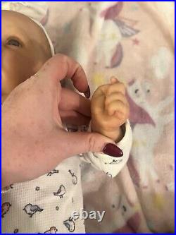 Saskia by Bonnie Brown Reborn Baby Doll