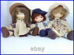 Showa Retro Doll Set of 3