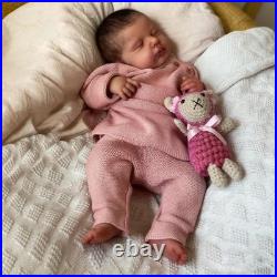 Silicone Baby Doll Full Body 20in Reborn Girl with Accessories