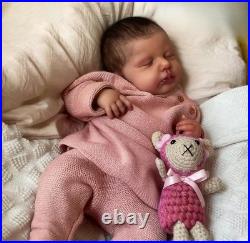 Silicone Baby Doll Full Body 20in Reborn Girl with Accessories