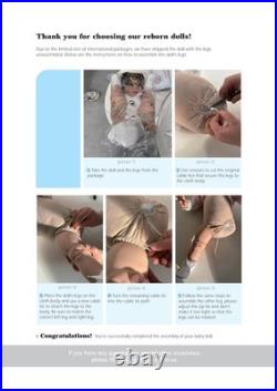 Silicone Reborn Baby Dolls Girl Vinyl 26 Inch Reborn Dolls Real Looking Baby