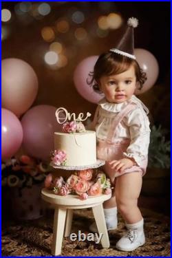 Silicone Reborn Baby Dolls Girl Vinyl 26 Inch Reborn Dolls Real Looking Baby