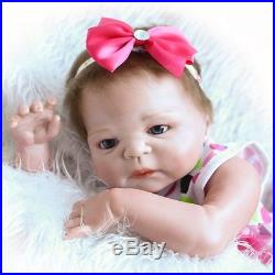 Silicone realistic Reborn baby dolls Vinyl Baby Doll Full Body Handmade Doll