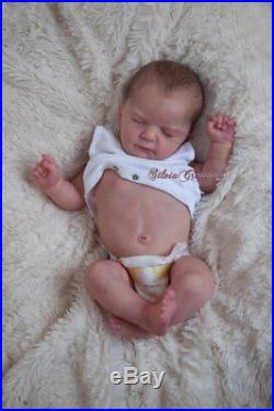 Silvia's Creations Reborn Ellis Prototype by Sold Out Olga Auer Baby Boy Doll